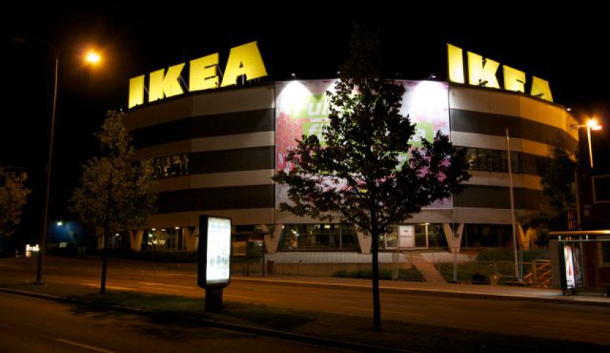 IKEA - 70% energibesparing på fasad och skyltbelysning