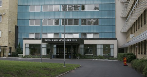 Utomhusbelysning, Oskarshamns sjukhus