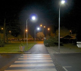 Utomhusbelysning, Oskarshamns sjukhus