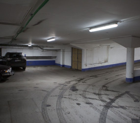 Smart LED-belysning i Greenparks parkeringsgarage