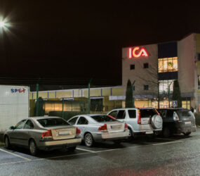 Smart LED-belysning i Kungsledens P-garage