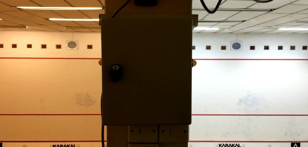 JP Sport & Fitness Club installera smart LED i squashhallar