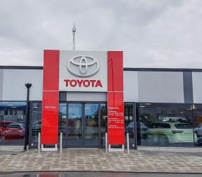 Toyota servicecenter i Malmö