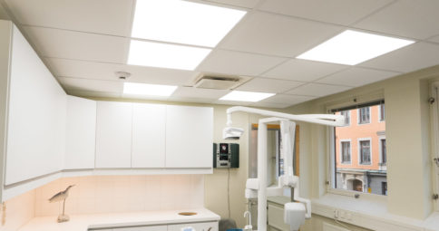 Ny belysning på Brahekliniken