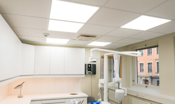 Ny belysning på Brahekliniken