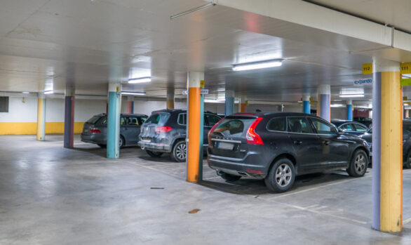 Ytterligare ett garage i Danderyd med Smart LED