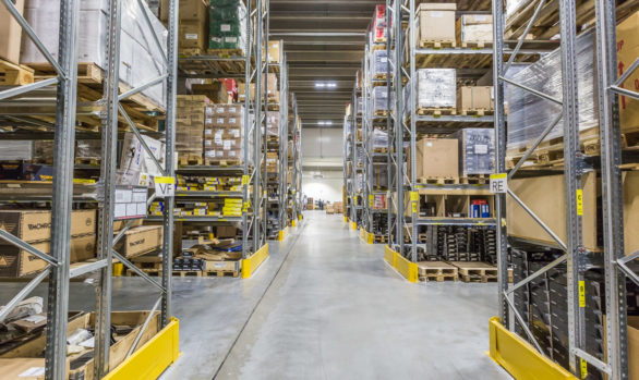 Smart LED i Mekonomens centrallager