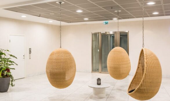 Energisnålare belysning på Sveavägen 44