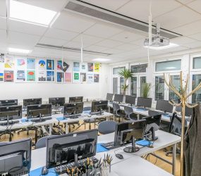 Designgymnasiet skapar en kreativ och stimulerande miljö