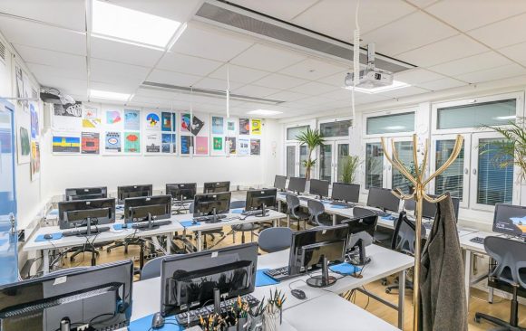 Designgymnasiet skapar en kreativ och stimulerande miljö