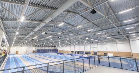 MondeVerde levererar belysning till en ny gymnastik- och friidrottshall i Södertälje