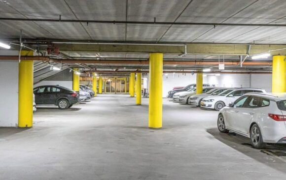 Stor miljö och energibesparing i NewSec garage