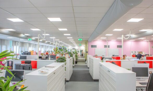 ICAs kontor i Kungälv får Smart LED-belysning